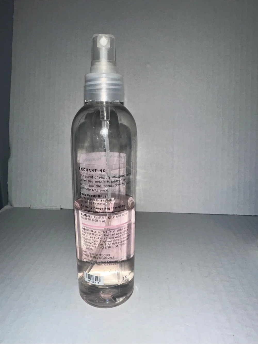 Bath & Body Works Pink Sweet Pea Body Splash Mist